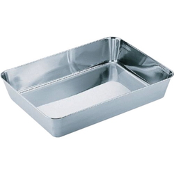 Stainless Steel Deep Rectangular Tray, T-QB Series, Storage and Transportation T-QB-2