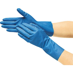 Nitrile Rubber Gloves, Oil Resistant Solvent, Nitrile Thin Gloves, 10 Pcs, Size L DPM2364-10P