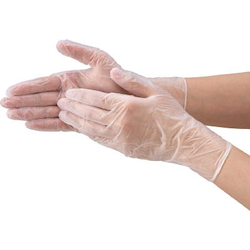 Disposable vinyl gloves powderless 100 pieces