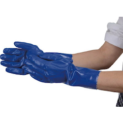 Cold-proof nitrile rubber gloves