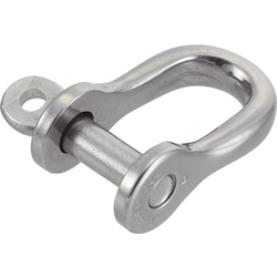 Semi-Circular Shackle, Made From Stainless Steel