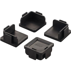 Semi-boltless lightweight shelf base plate (4 pieces)