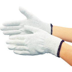 Cotton-mixed high-gauge cotton gloves (10 pairs)