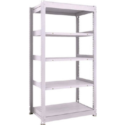 Medium Capacity Boltless Shelf Model TUG (300 kg Type, Height 1,800 mm, 5 Shelf Type) Single Unit Type (Height 1,800 mm, 5 Shelf Type)