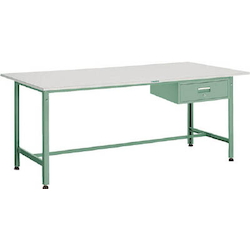 Light Work Bench with 1 Drawer Linoleum Tabletop Average Load (kg) 300