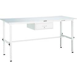Lightweight Adjustable Height Work Bench with 1 Drawer Steel Tabletop Average Load (kg) 150