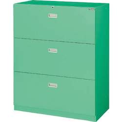 System Storage Cabinet for Factories Model MU (Lateral 3 Shelves, Drawer Type)