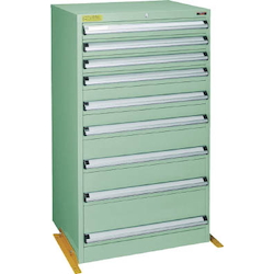 Medium-Duty Cabinet, VE7S Type, With 3-Lock Safety Mechanism and Overturning Prevention Fittings (Height 1,200 m) VE7S-1203TK