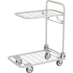 Small Capacity Mesh Hand Truck Amy, Collapsible 2 Level Type AM-2A
