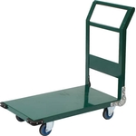 Steel Silent Hand Truck, Fixed Handle Type with Air Casters SH-3NAC-GN