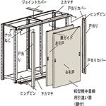 Double Sliding Door for M2 Types KM2-64