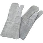 3 Finger Gloves for Welding, Cow Split Leather