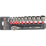 Socket wrench set (12 sided type / 9.5 mm Insertion Angle) TSW3-12S