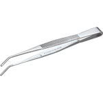 Stainless Steel Tweezers Jagged Curved Type Total Length (mm) 125–300 TSP-40