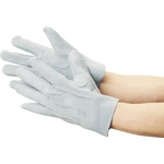 Cowhide Split Leather Gloves, Overall Length 24 cm JK-1