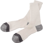 Work Socks, Rounded Tip Type (5 Pairs)