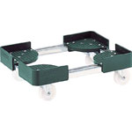 Telescopic Type Container Trolley, Stainless Steel 4-Wheel Type FCD-4060SUS