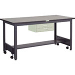 Caster-Free Work Table with 2 Drawer, Equal Load (kg) 500 CFWS-0960F2