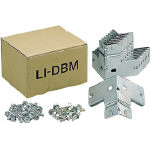 Top and Bottom Metal Fittings Set (for Medium Shelf Boltless Shelves) LI-DBM