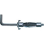 Anchoring "Board Fastener" for Hollow Walls (Clamp Anchor Type, L Shape Hook, Small Capacity Type)