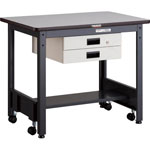Caster-Free Work Table with 2 Slim Drawers, Equal Load (kg) 500 CFWP-0960UDK2