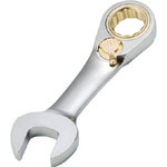 Switchable ratchet combination wrench (short type) TGRW-17RS