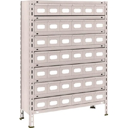 Small Capacity Bolted Shelves (Stainless Steel Drawers Provided, 100 kg Type, Height 1,200 mm and 1,800 mm)