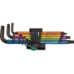Multi-Color Ball Point Hex Wrench Set (Set of 9 Pieces) 73593
