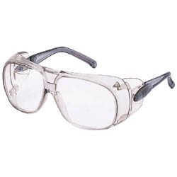 Twin-Lens Type Safety Glasses (with Non-Slip Rubber) Anti-Fog Type YS-75PET-AF