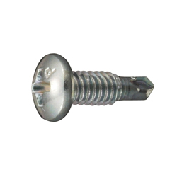 Mini Point: Cross recessed drill screw pan head SPPPNSMP-STTRS-D4-10