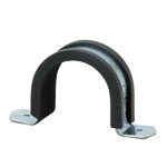 Saddle with Saddle Band Rubber (Electro Zinc Plated/Stainless) A10435-0016