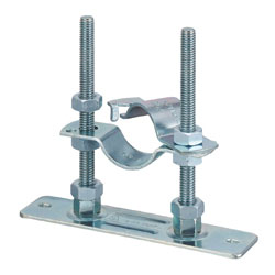 Plate with Floor Band Set Floor Nuts (Electro Zinc Plated/Stainless Steel) A13576-0111