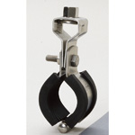 Piping Bracket, Stainless Steel with Vibration Proof CL Tongue and 3t Rubber A10217-0093