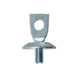 Vertical Piping Fitting - One-Hole Screw Foot (Electro Zinc Plated/Stainless Steel) A10391-0039