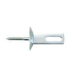 Vertical Pipe Fitting with Synthetic wood Screw (Electro-Galvanized/Stainless Steel) A10397-0136