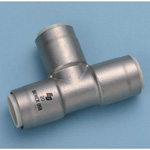 Single-Touch Fitting EG Joint Tee EGT/A・EGT for Stainless Steel Pipes EGT-25X20