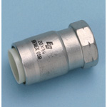 Stainless Steel Pipe Single-Touch Fittings, EG Joint Sockets for Faucets, EGWS (for JIS G 3448) EGWS-20X1/2