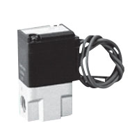 Direct-Acting 2-Port Solenoid Valve Unit for Compressed Air, Just Fit Valve FAB Series FAB31-6-3-12C-2