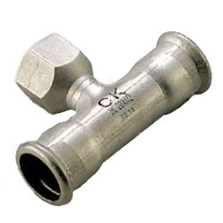 Stainless Steel Tube Press Fitting SUS Press water Faucet Teaming SP-WT-25X1/2