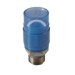 Pre-Sealed Core, Transparent PC Core Fitting, Insulation Type for Device Connection, Male Adapters TPCZM, Socket P-TPC-ZMS-15
