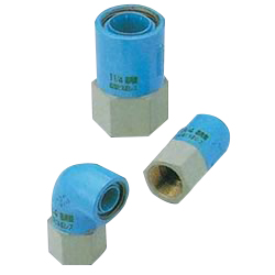 Core Fittings, for Appliance Connection, Dissimilar Metals Contact Prevention-Fittings, Female Adapter Elbow ZFL-15-CC