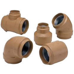 20 K Fittings with Outer Coating for Pressure Piping - Socket PCHB-S-80