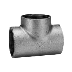 CK Fittings - Screw-in Type Malleable Cast Iron Pipe Fitting - T with Band BT-25-W