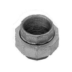 CK Fittings - Screw-in Type Malleable Cast Iron Pipe Fitting - Union U-80-C