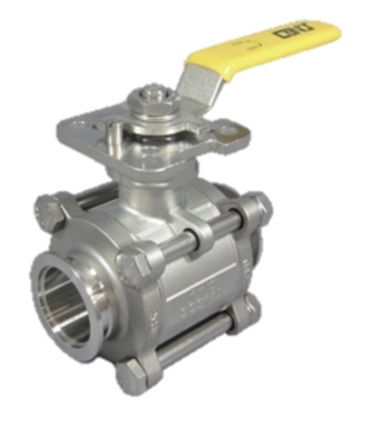 Stainless Steel Valve, NW Flange Ball Valve for Vacuum