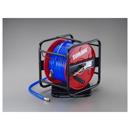 Air hose reel (made of urethane) Left and right 360° rotation specification Inner diameter 10 x Outer diameter 14 mm