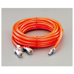 Urethane hose with 2 swivel couplers