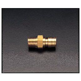 male threaded plug (For medium pressure/made of brass) EA140AD-2