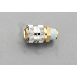 male thread coupling (brass / one push) EA140GA-3