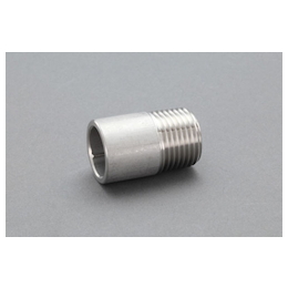 Single threaded nipple (made of stainless steel) Thread ⇔ Steel pipe Maximum operating pressure 1.35 MPa EA469DG-14A